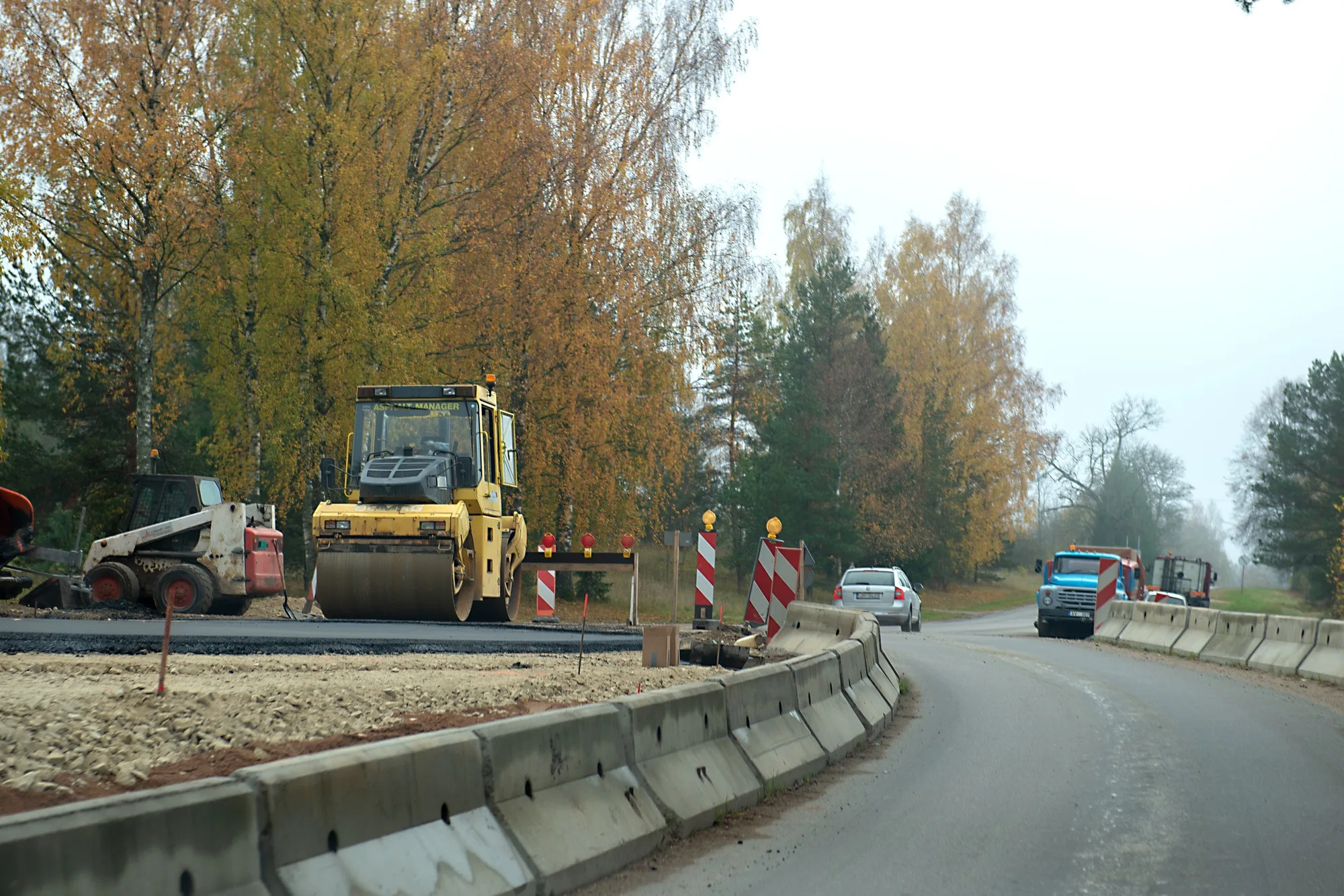 road paving